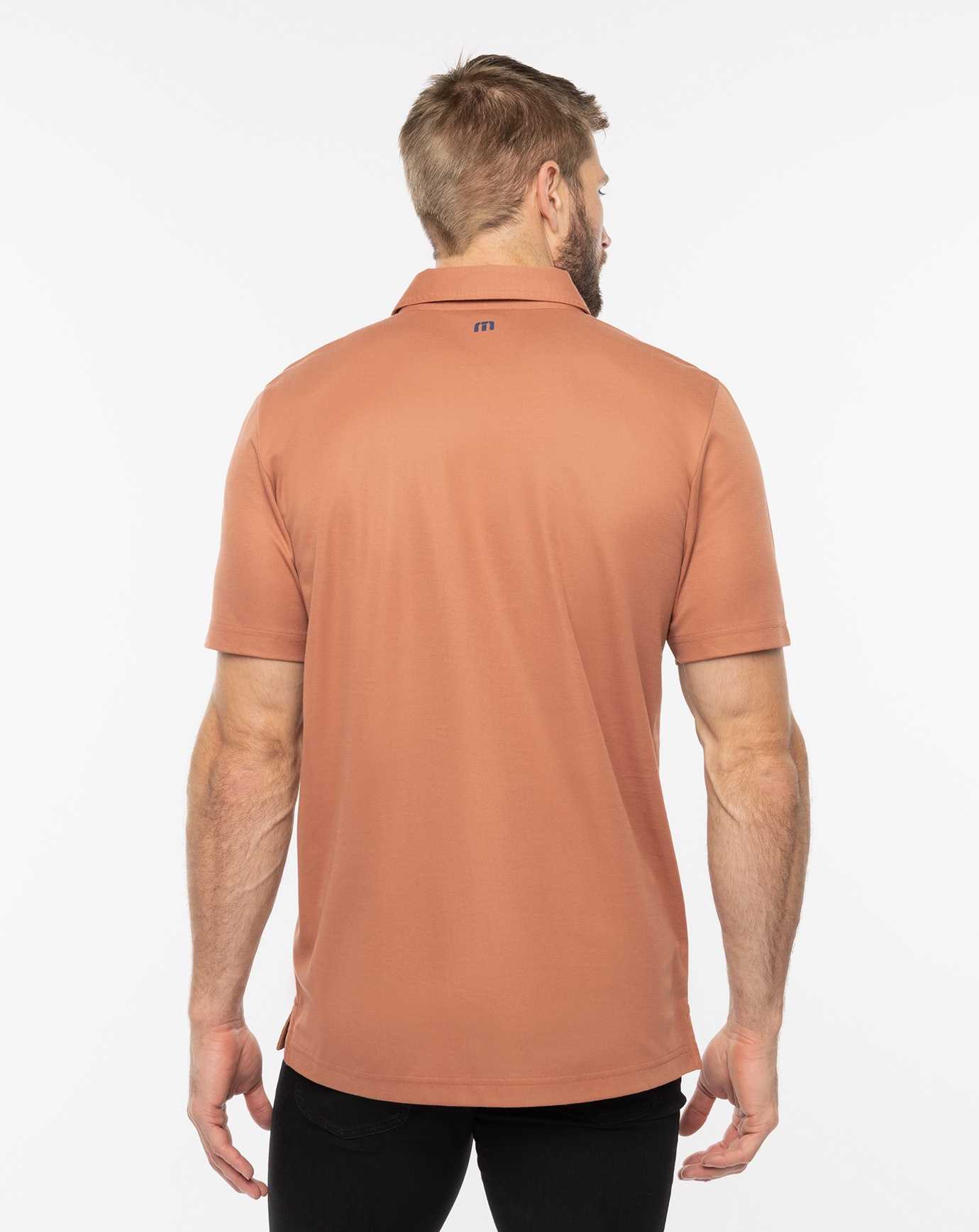 Travis Mathew Dry Dock Polo Copper | DBGUFRI-30