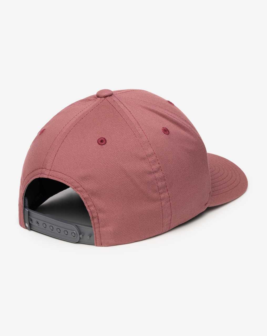 Travis Mathew Eclipse Snapback Hat Roan Rouge | RJGNHQB-37