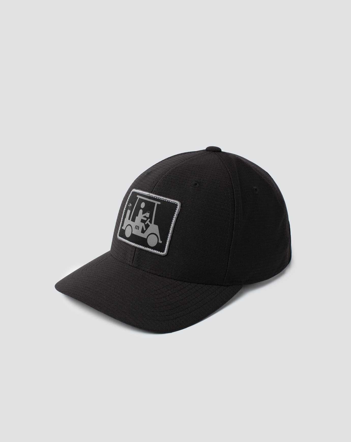 Travis Mathew El Capitan Snapback Hat Black | PYFCWQO-70