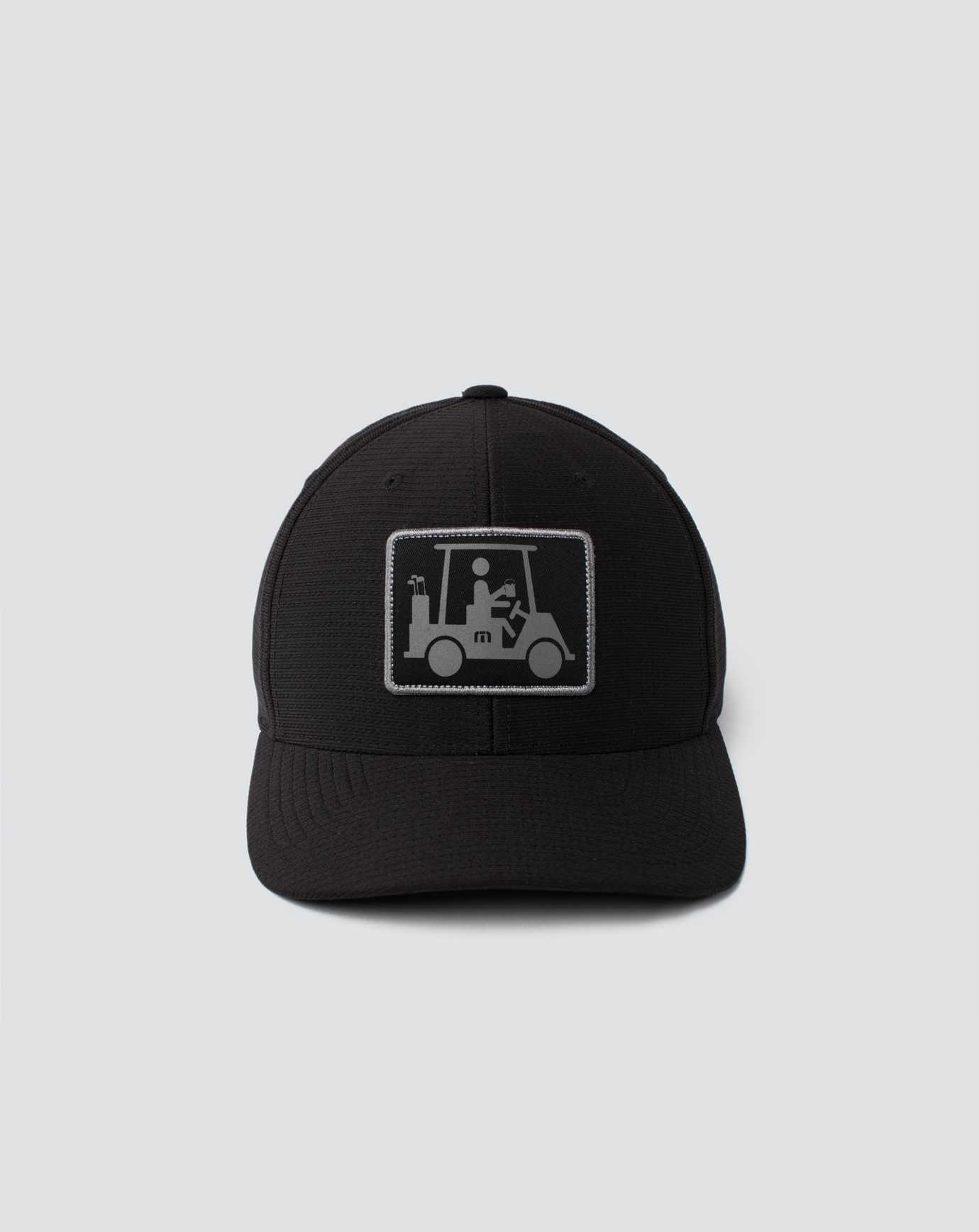 Travis Mathew El Capitan Snapback Hat Black | PYFCWQO-70