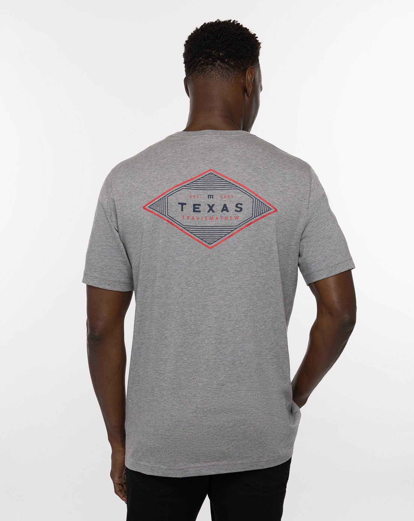 Travis Mathew Elbow Room Tee Heather Grey | TWNAIZL-60