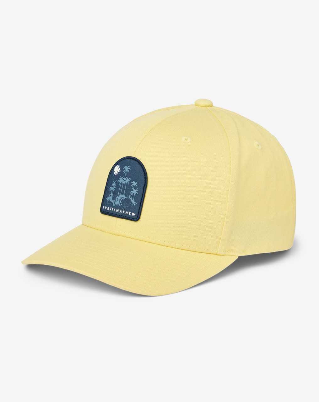 Travis Mathew Endless Horizons Snapback Hat French Vanilla | NAFTBPH-96