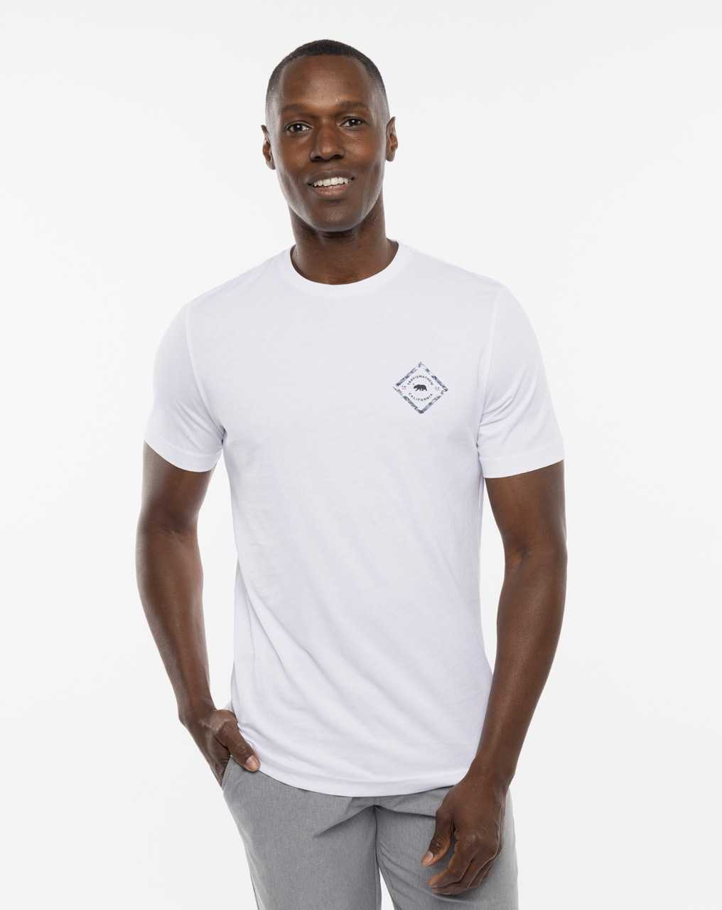 Travis Mathew Fern Canyon 2.0 tee White | KZSJNFC-91