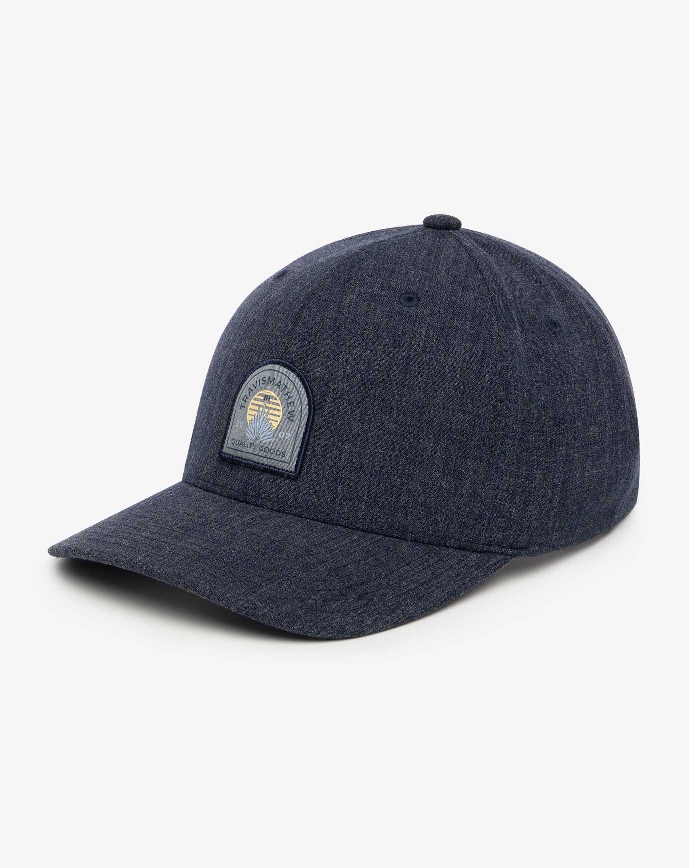 Travis Mathew Festival Snapback Hat Dress Blues | VCSNJXB-09