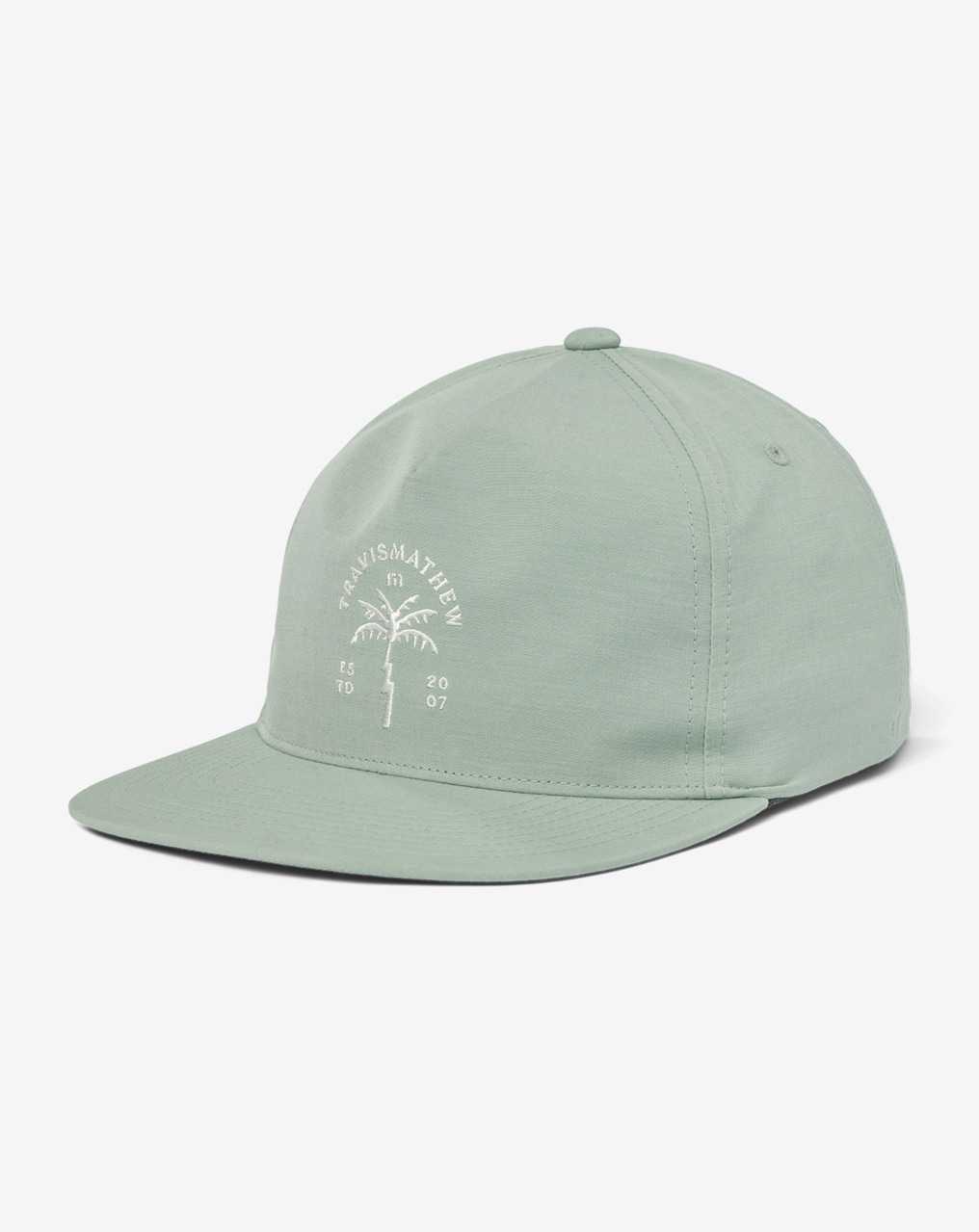 Travis Mathew Finally There Snapback Hat Jadeite | WBXNHGD-74