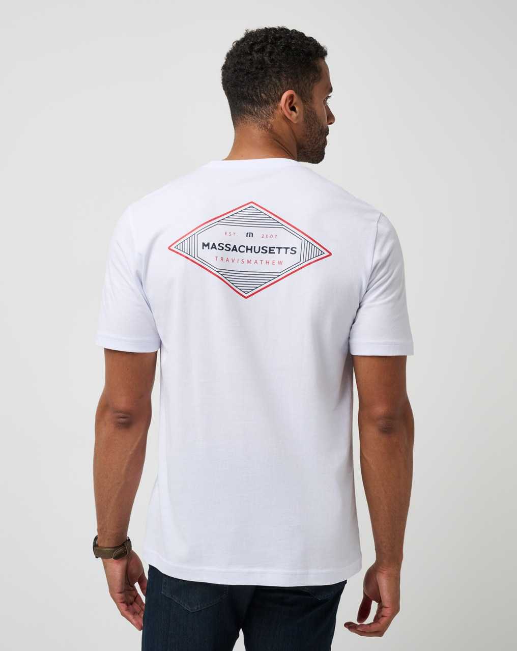 Travis Mathew For Sure Tee White | XEZGFLR-94