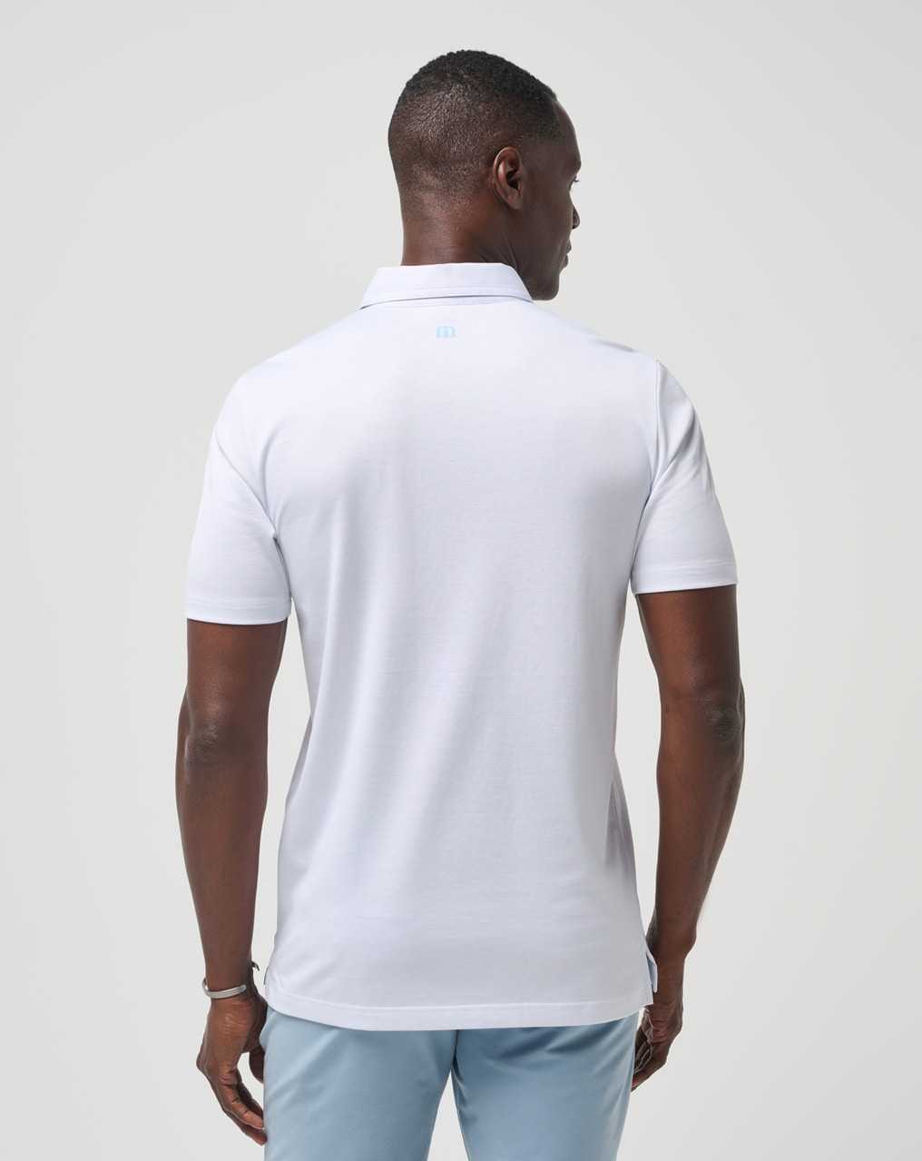 Travis Mathew Friendly Isle Polo White | TKADSGJ-02