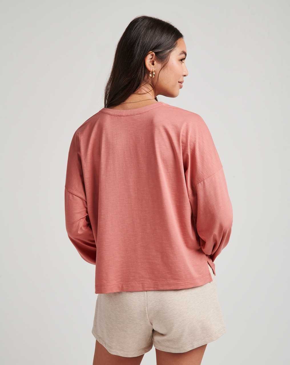 Travis Mathew Girls Night Top Brick Dust | NQDZRUL-40