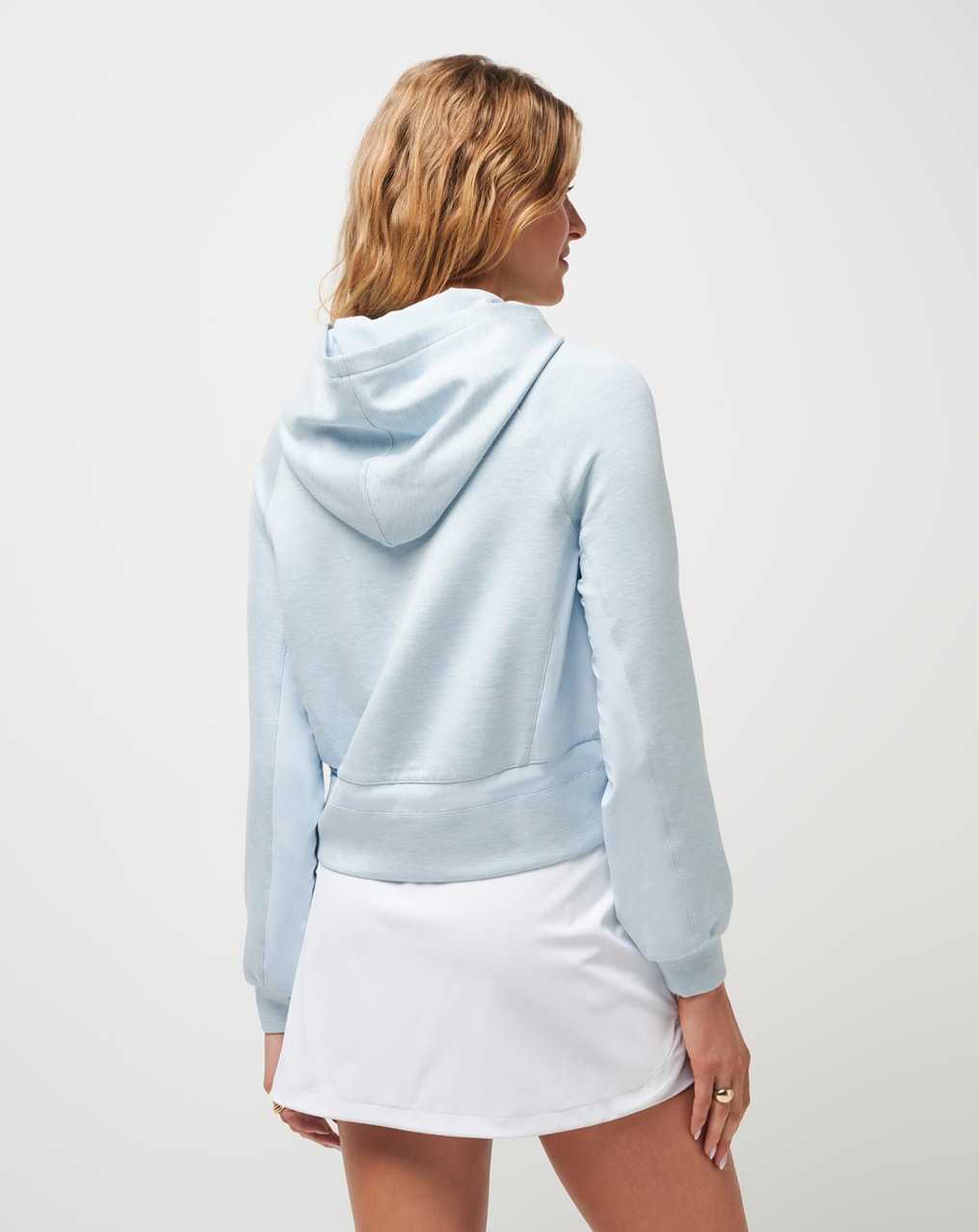 Travis Mathew Golden State Skyloft Hoodie Heather Baby Blue | DAORHLX-46