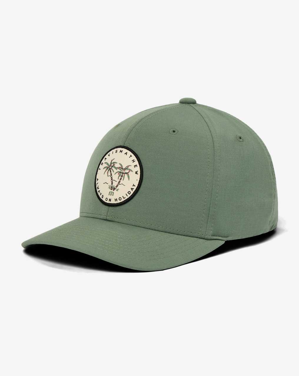 Travis Mathew Grab Bag Snapback Hat Laurel | JWMBHRT-59