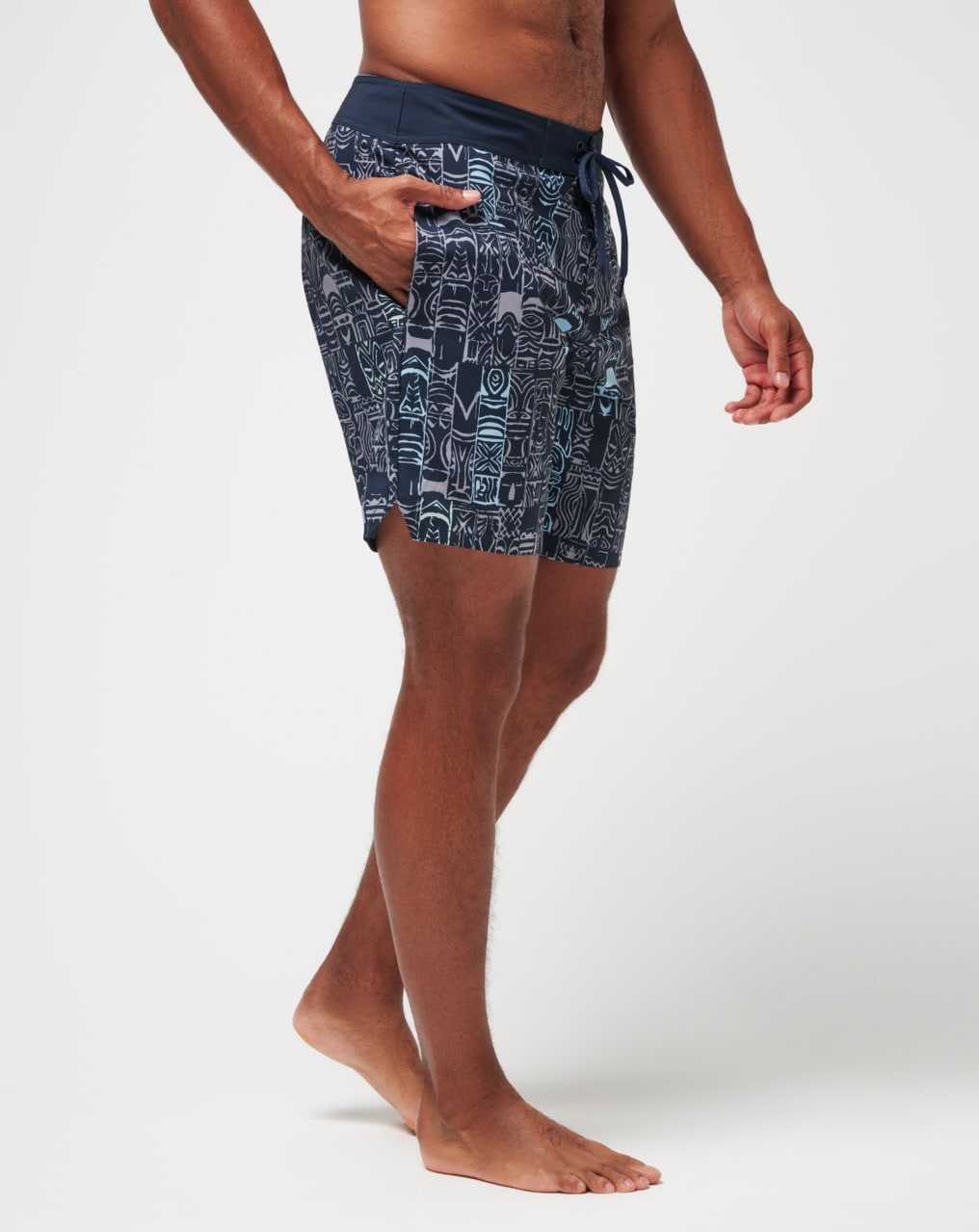 Travis Mathew Hamakua Boardshort Total Eclipse | KFMIQTA-89