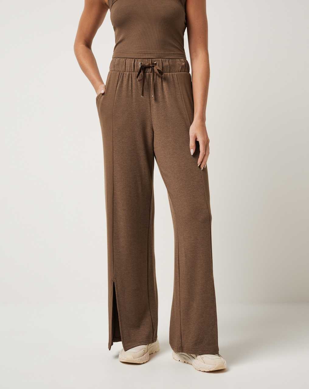 Travis Mathew Hidden Local Pant Heather Cocoa Brown | SUTBORH-56