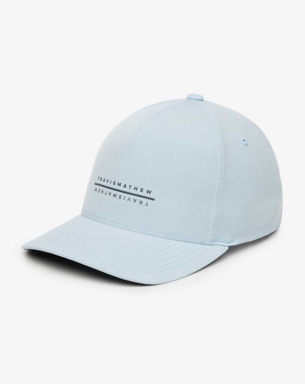 Travis Mathew Hilo Hills Snapback Hat Dream Blue | WPSBJCR-37