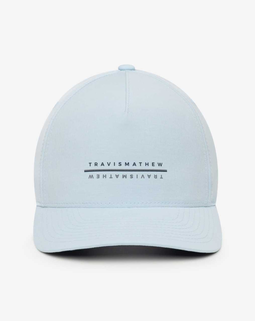 Travis Mathew Hilo Hills Snapback Hat Dream Blue | WPSBJCR-37