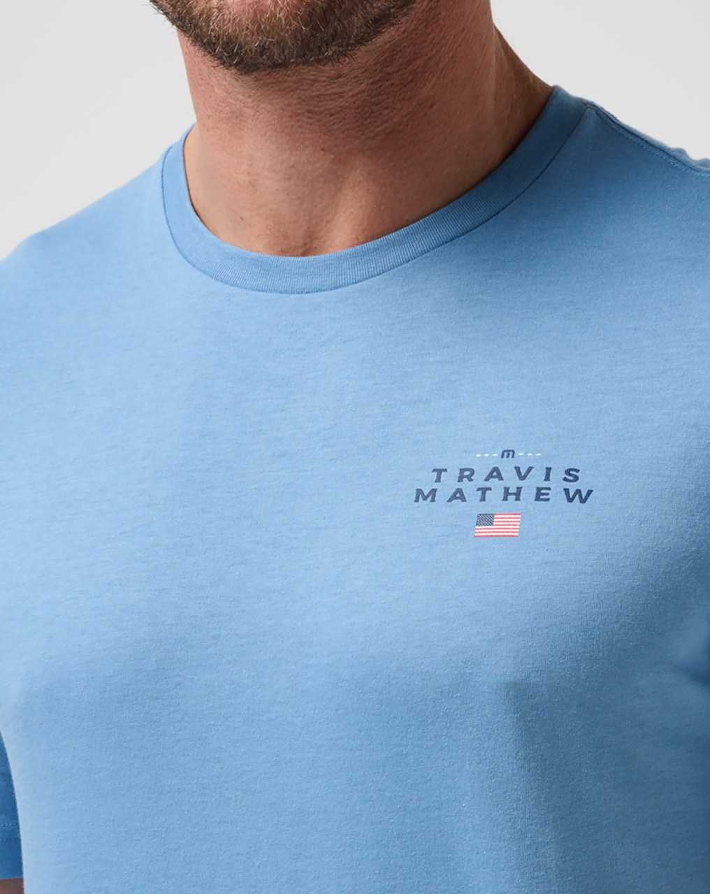 Travis Mathew Holiplay Tee Quiet Harbor | ZRKEJFO-78