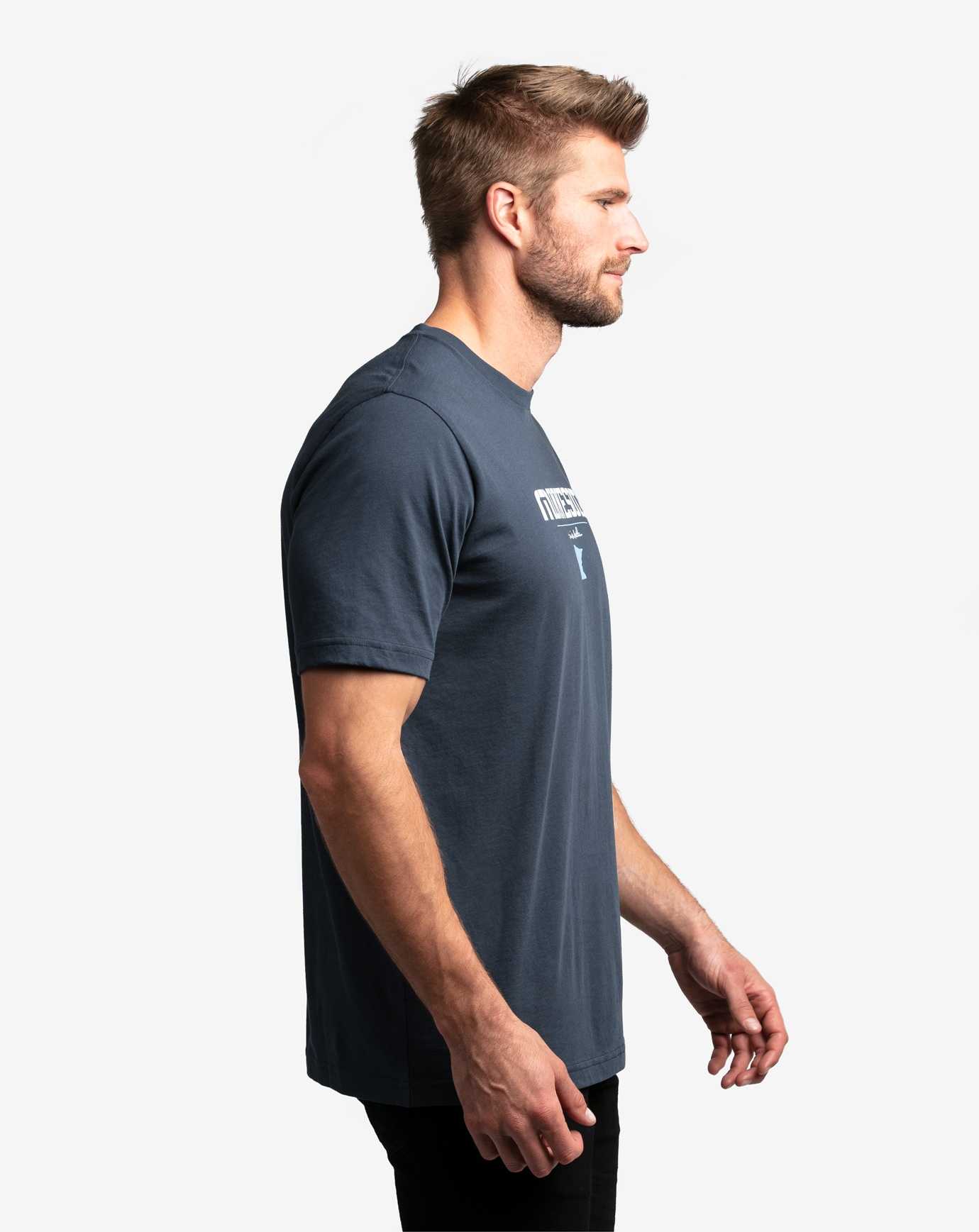 Travis Mathew Honey Crisp Tee Mood Indigo | EDPAMOW-51