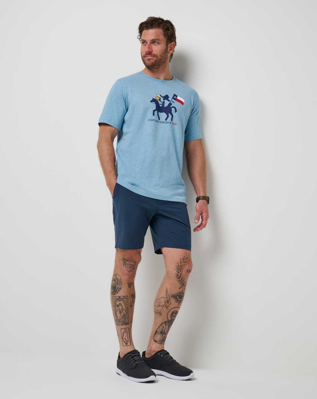 Travis Mathew Hoot And Hollar 2.0 Tee Heather Allure | PUEQDSI-56