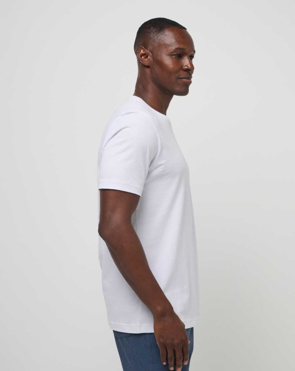 Travis Mathew In The Mist Tee White | LJCEPMN-87