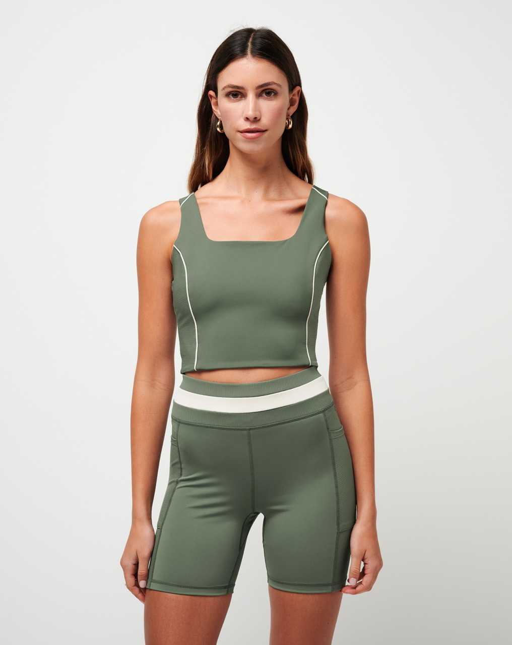 Travis Mathew Jetset Mindset Moveknit Tank Agave Green | YQCDHOV-63