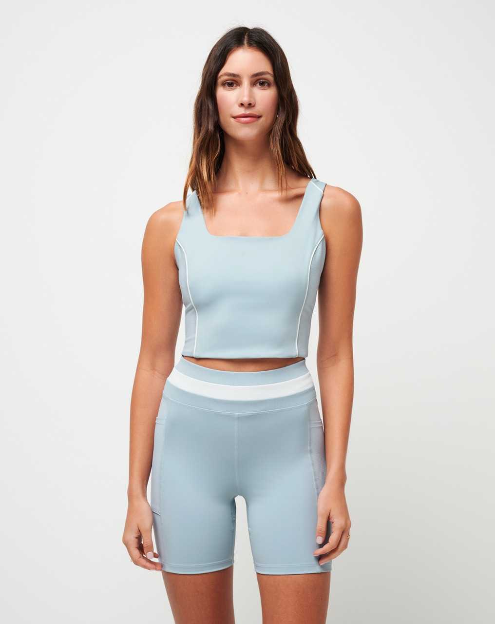 Travis Mathew Jetset Mindset Moveknit Tank Celestial Blue | JNDRKHA-60