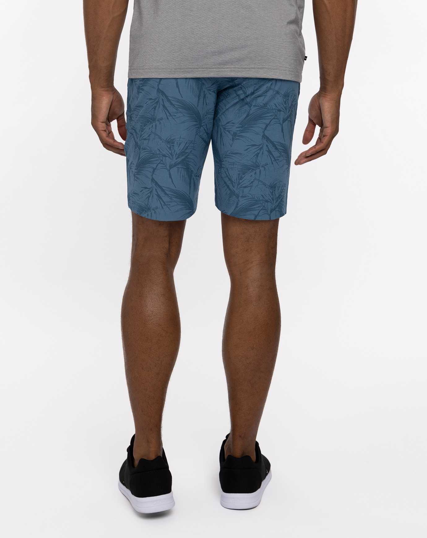 Travis Mathew Jungle Oasis Short 9in Heather Mid Blue | YXOVKIJ-71