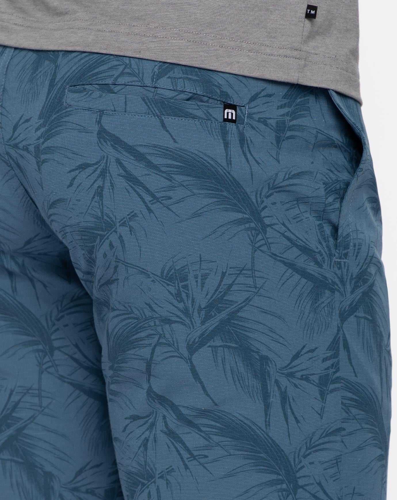 Travis Mathew Jungle Oasis Short 9in Heather Mid Blue | YXOVKIJ-71