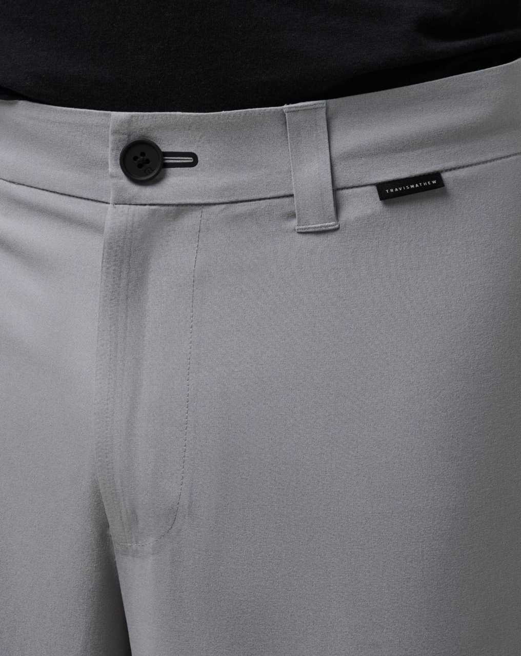 Travis Mathew Kite Surfer Short 9in Heather Light Grey | ETPQBGF-05