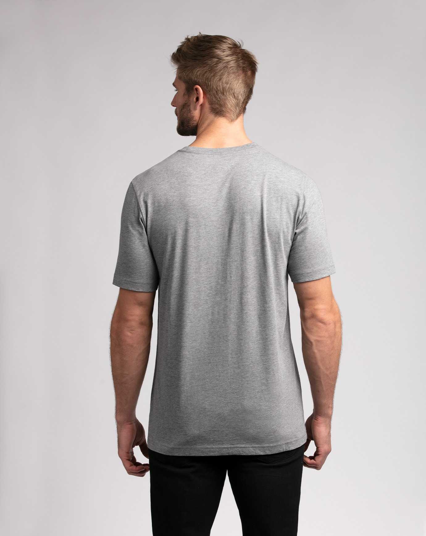 Travis Mathew Lake State Tee Heather Grey | TFGBCUZ-83