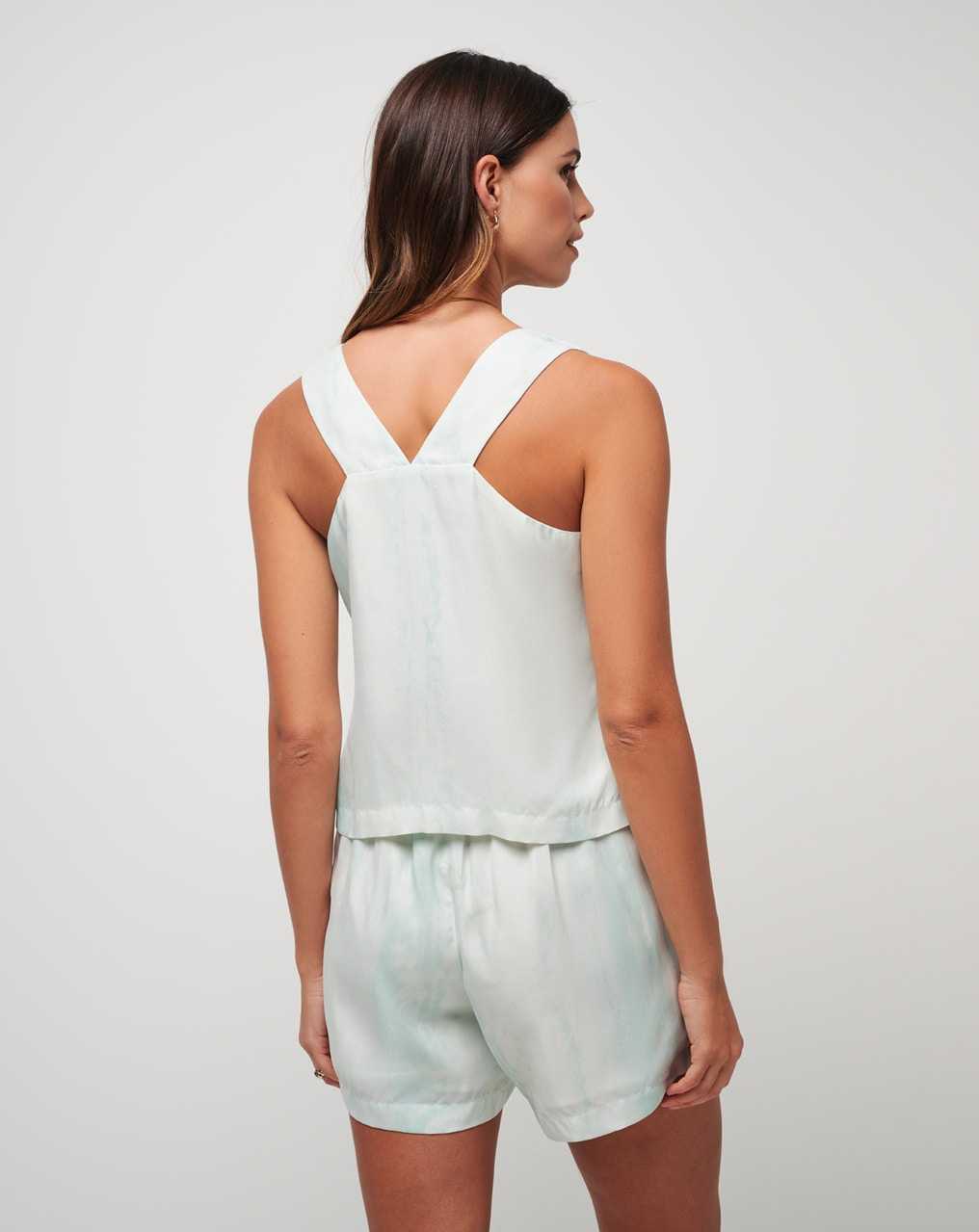 Travis Mathew Late Night, Just Right Tank Dusty Aqua | SYRTBGO-90