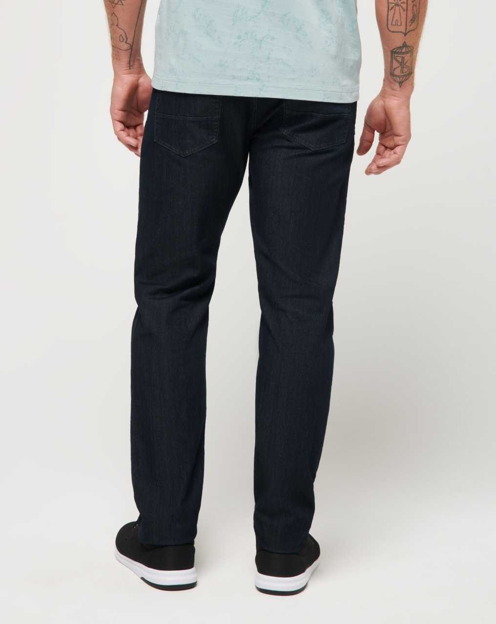 Travis Mathew Legacy Featherweight Jeans Dark Denim | ORSGBVC-54