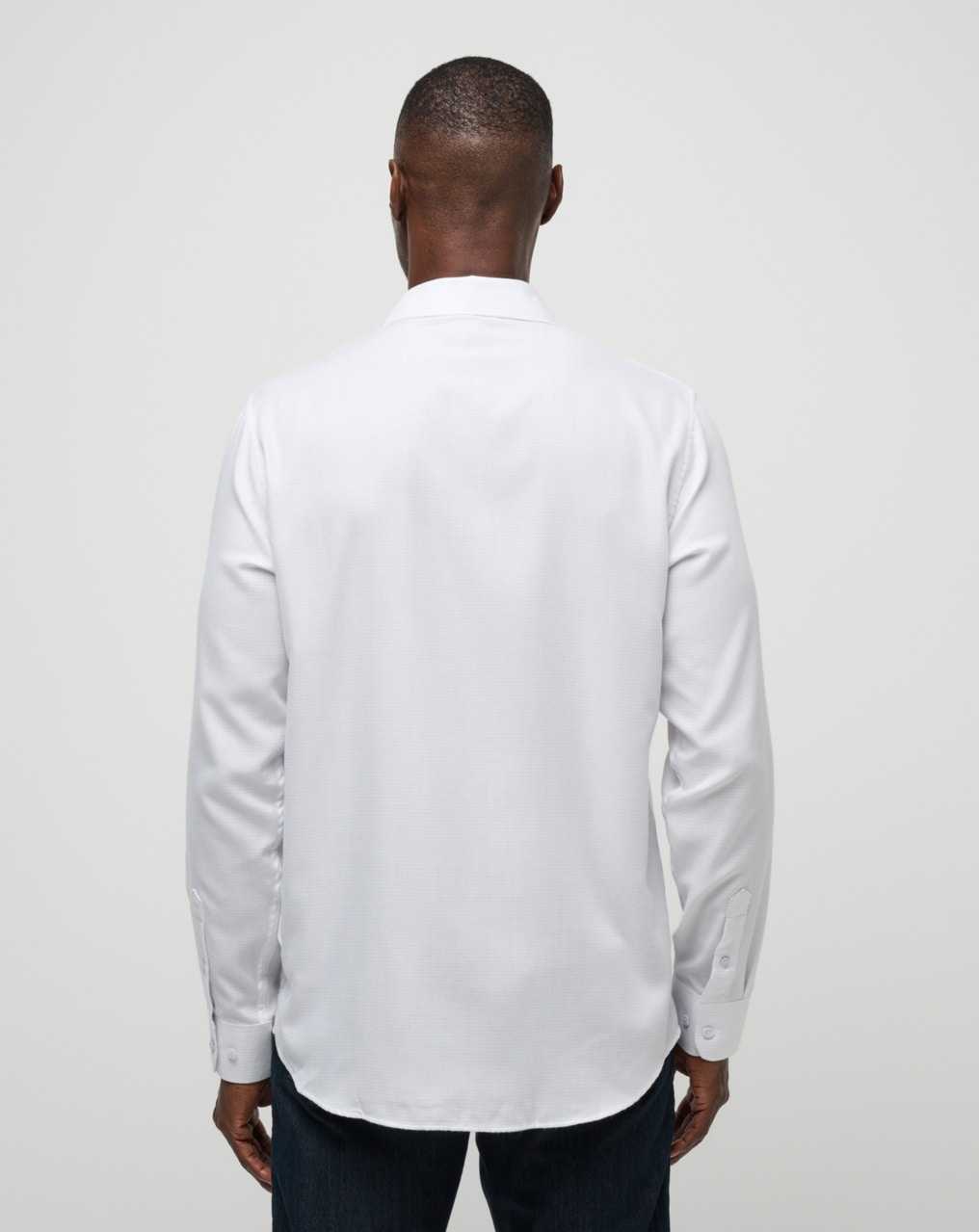 Travis Mathew Little Leary Button-up White | KMFUGLE-01