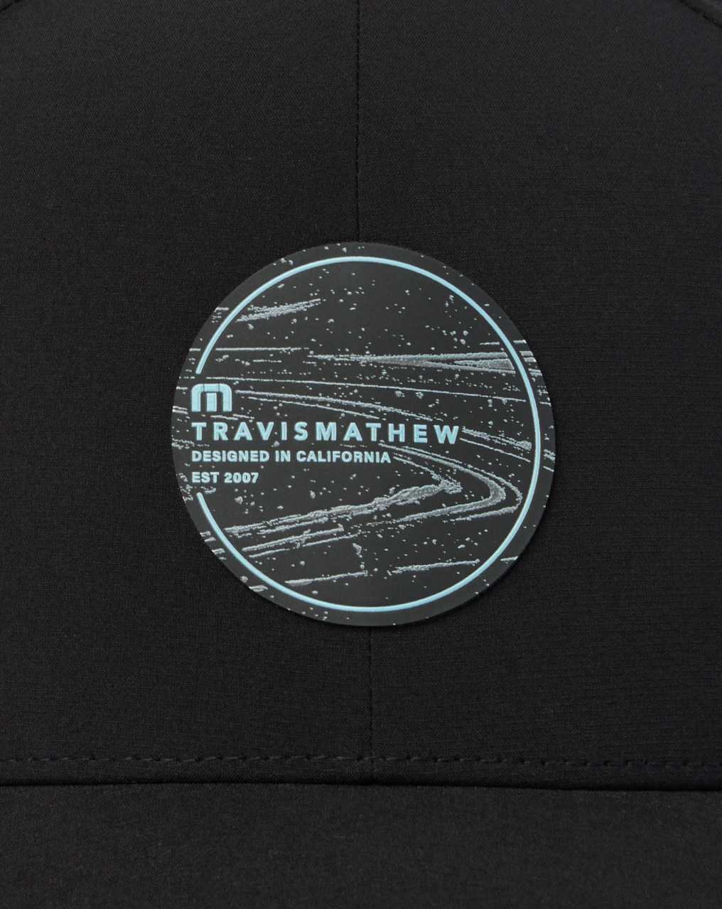 Travis Mathew Long Journey Snapback Hat Black | UJSDOQV-85