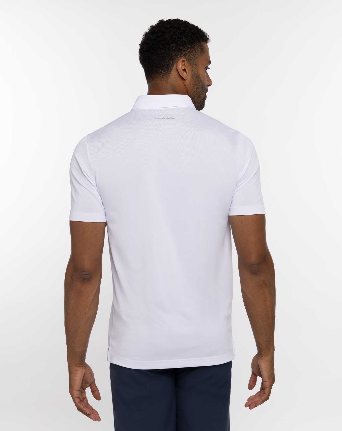 Travis Mathew Los Cabos Polo White | FJCVQHR-74