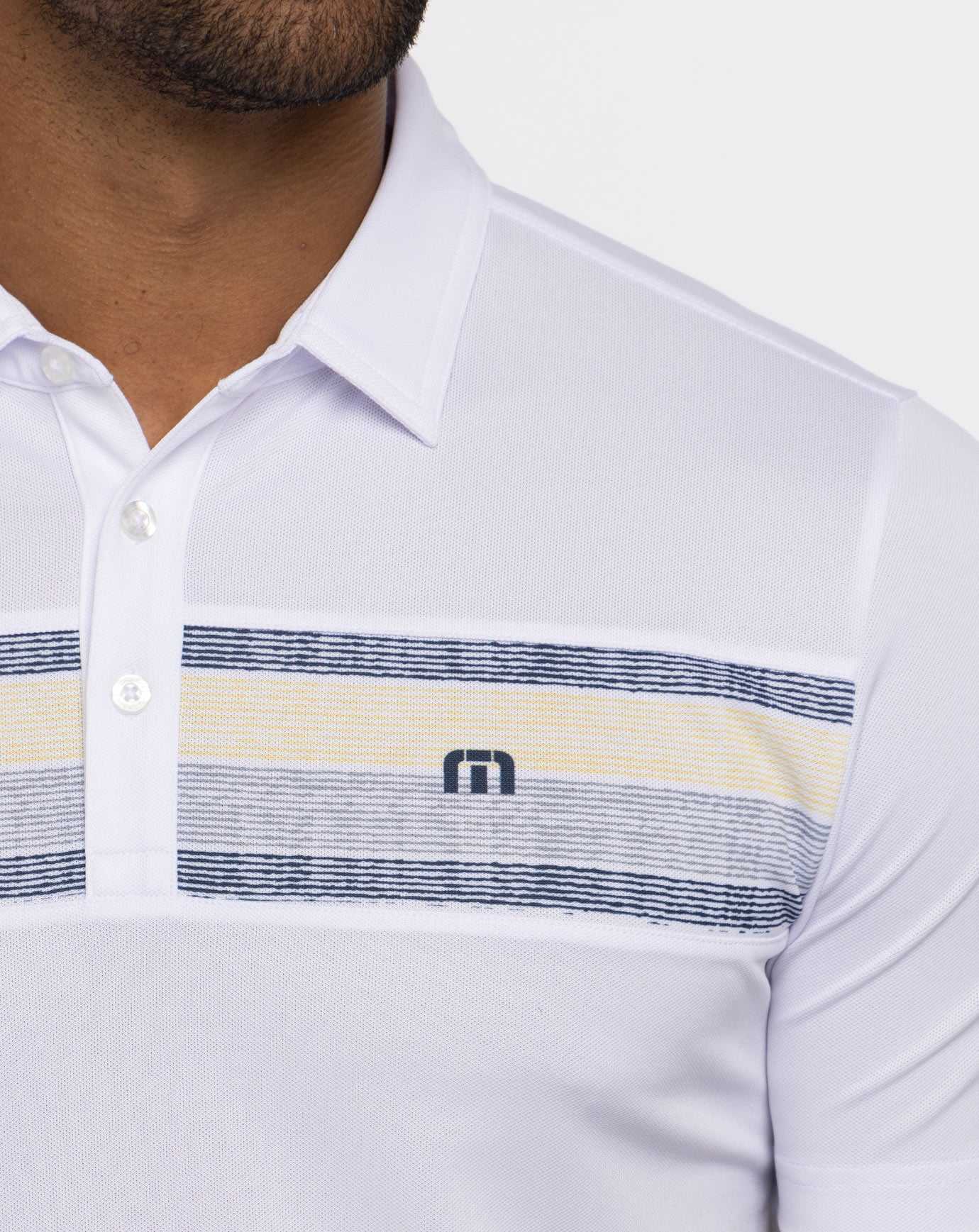 Travis Mathew Los Cabos Polo White | FJCVQHR-74