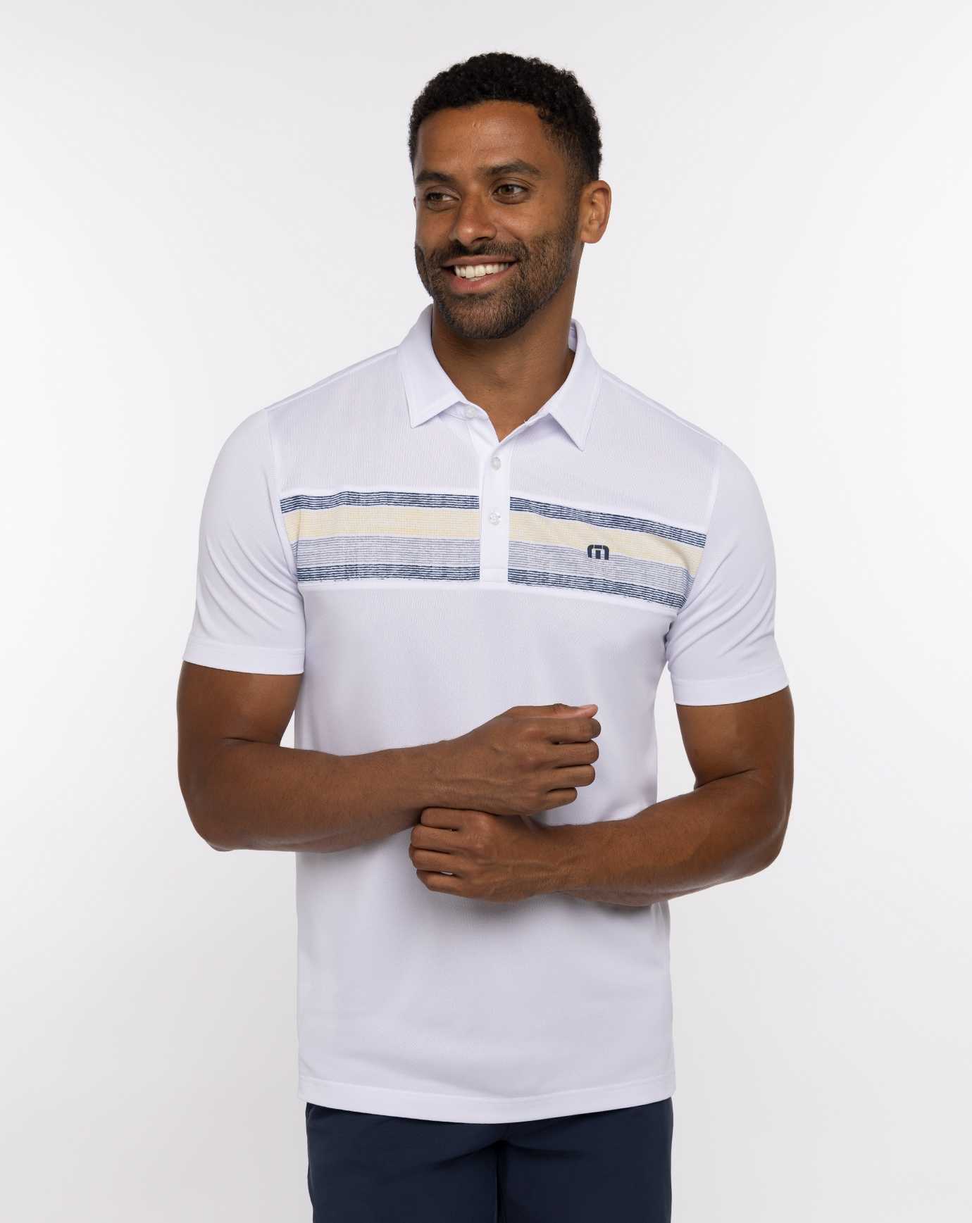 Travis Mathew Los Cabos Polo White | FJCVQHR-74