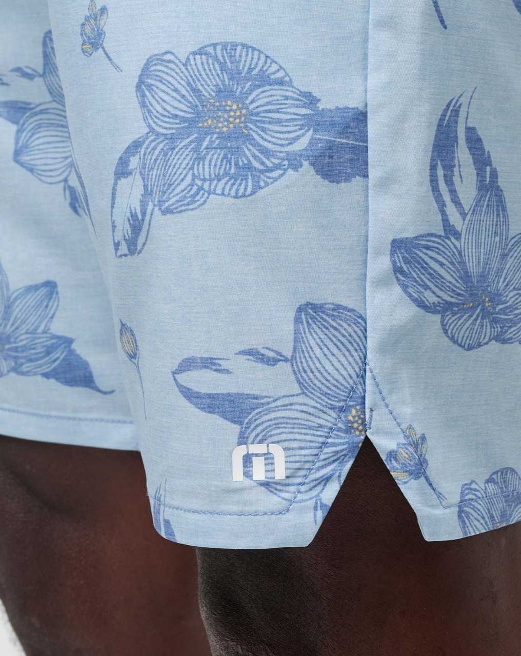 Travis Mathew Lull In The Action Boardshort Heather Dream Blue | TYPGHUE-36