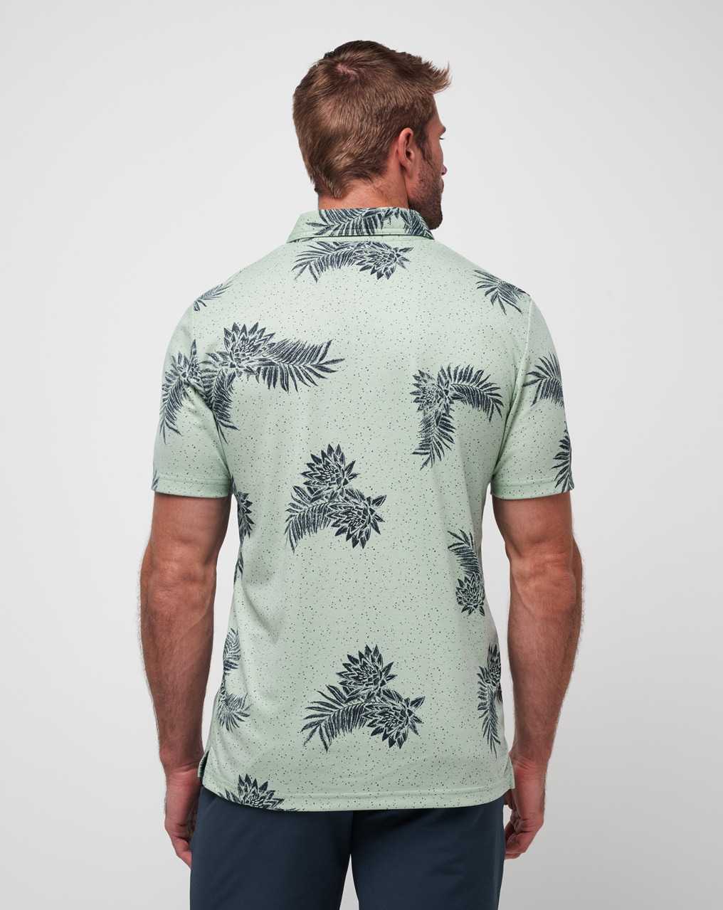 Travis Mathew Lush Forest Polo Jadeite | UYIRMQC-41