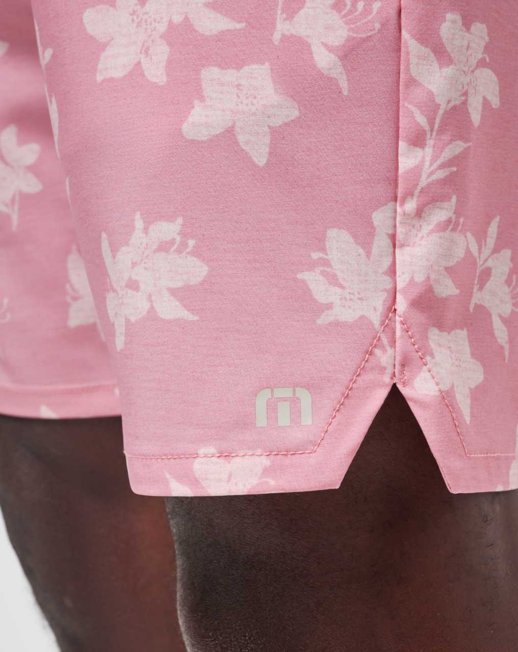 Travis Mathew Macadamia Nut Boardshort Heather Blush | NUPEZGQ-71