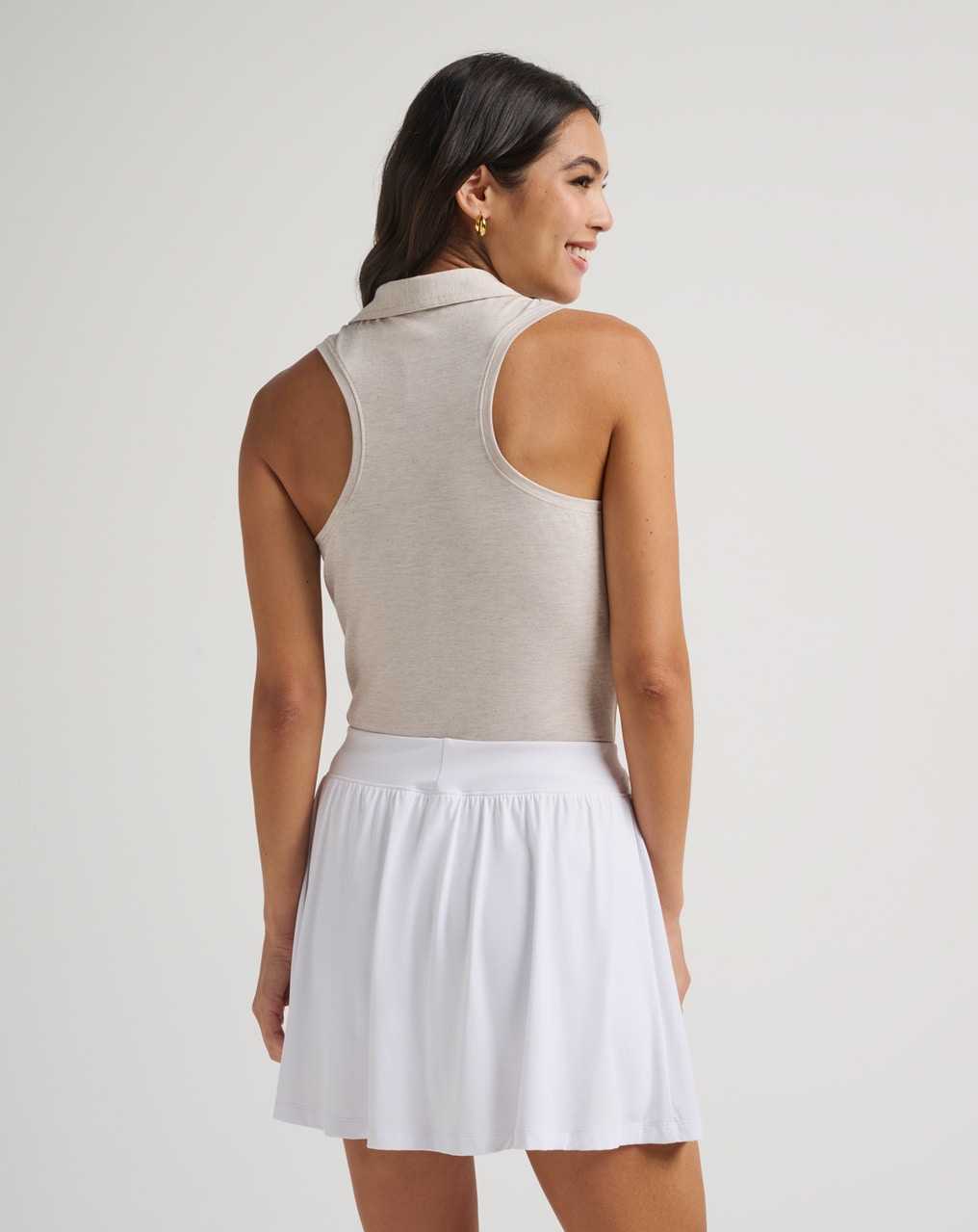 Travis Mathew Majorca Sleeveless Polo Heather Atmosphere | ZQRLKMI-59