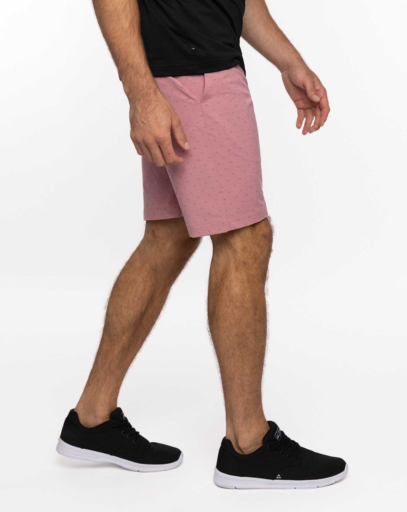 Travis Mathew Manzanillo Short 9in Heather Earth Red | GTZOHIS-53