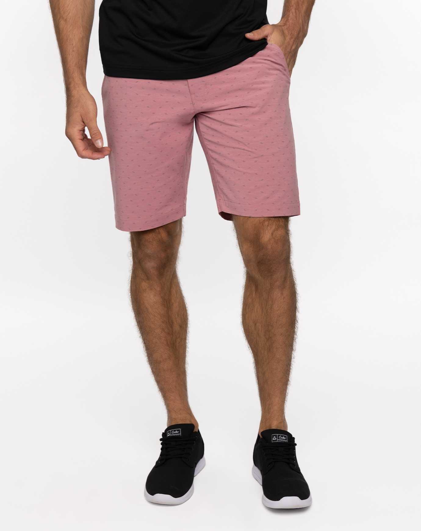 Travis Mathew Manzanillo Short 9in Heather Earth Red | GTZOHIS-53