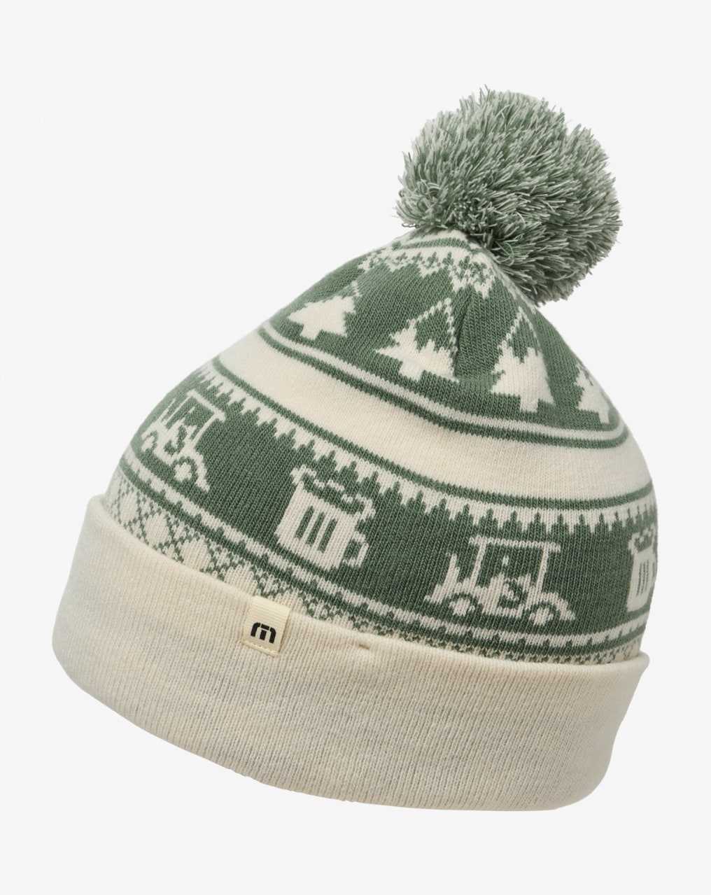 Travis Mathew Milk And Cookies Beanie Moonbeam | JQIHNBX-63