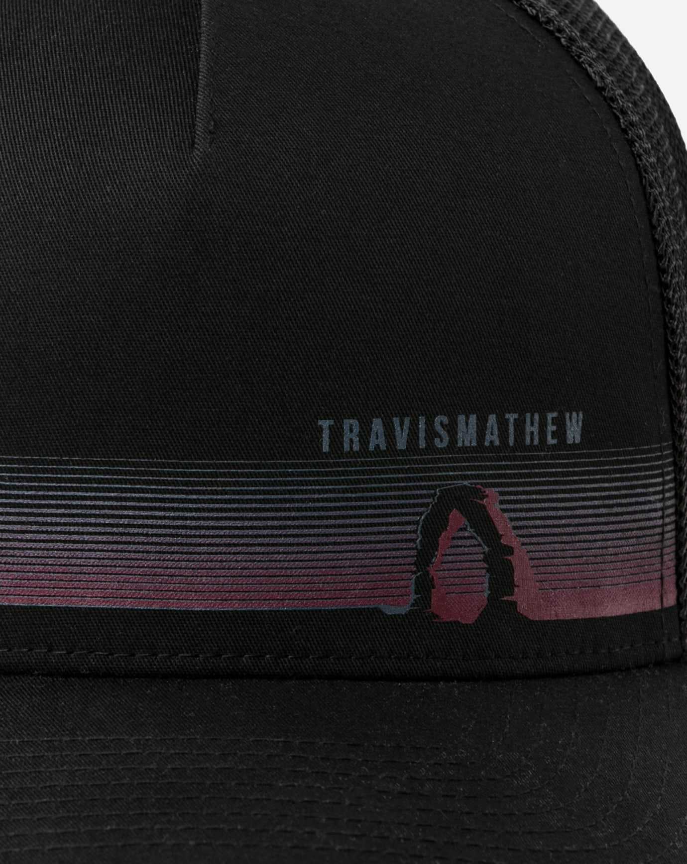 Travis Mathew Moab Magic Snapback Hat Black | ZBYXDET-59