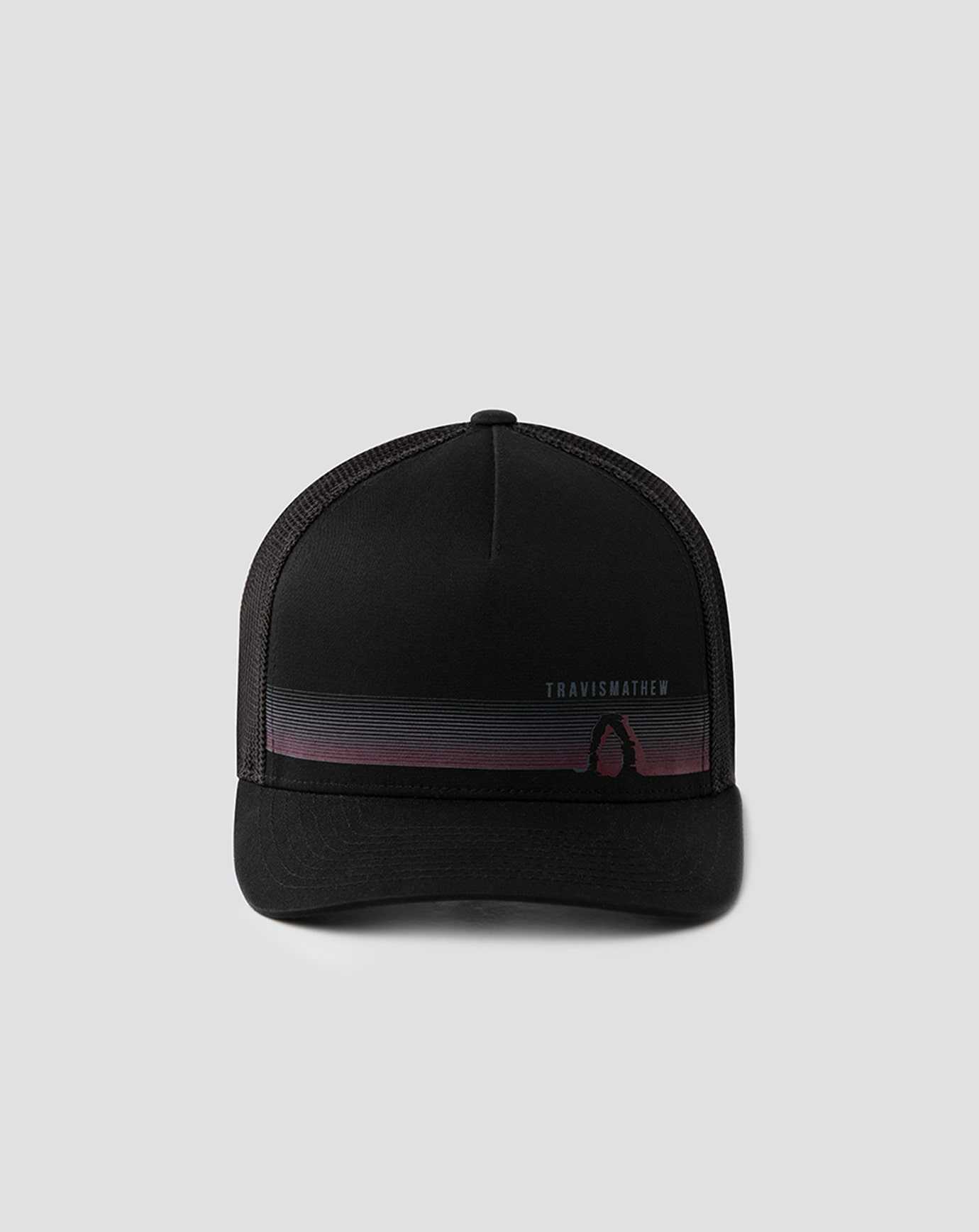 Travis Mathew Moab Magic Snapback Hat Black | ZBYXDET-59