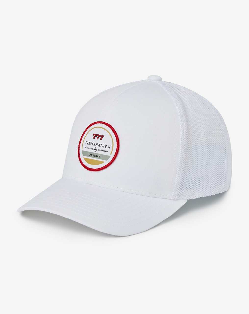 Travis Mathew Mojave Sunrise 2.0 Snapback Hat White | YSAPHCX-27