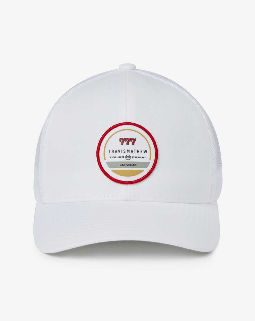 Travis Mathew Mojave Sunrise 2.0 Snapback Hat White | YSAPHCX-27