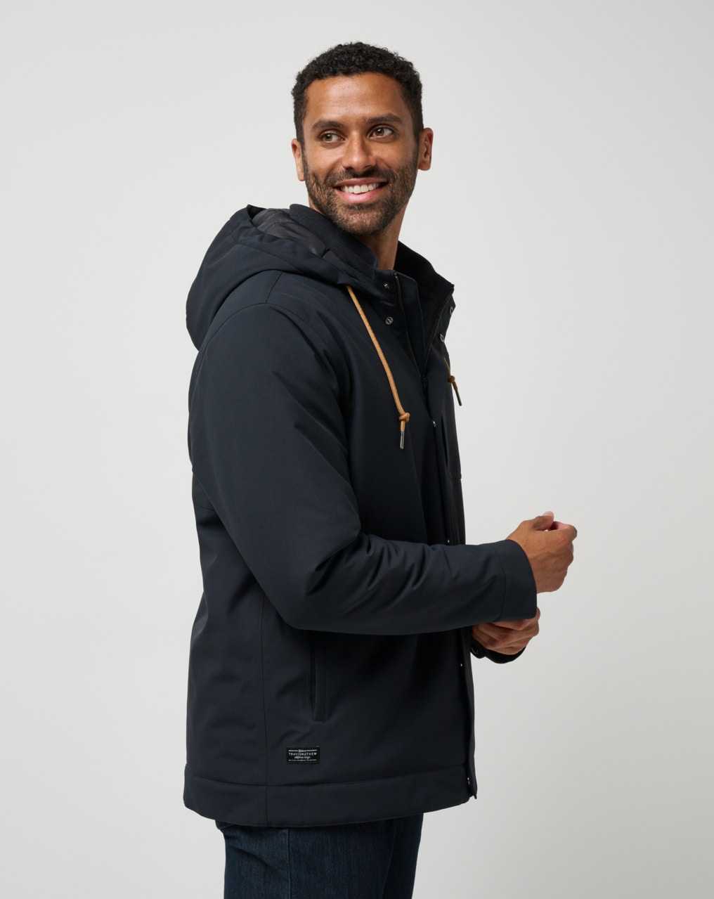 Travis Mathew Mountain Pass Jacket Black | UTMVSLG-07