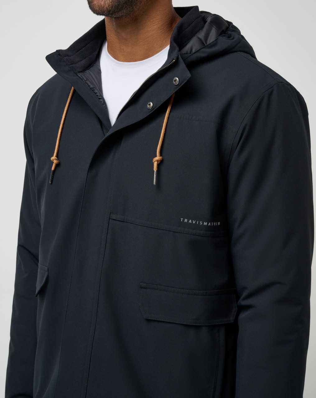 Travis Mathew Mountain Pass Jacket Black | UTMVSLG-07