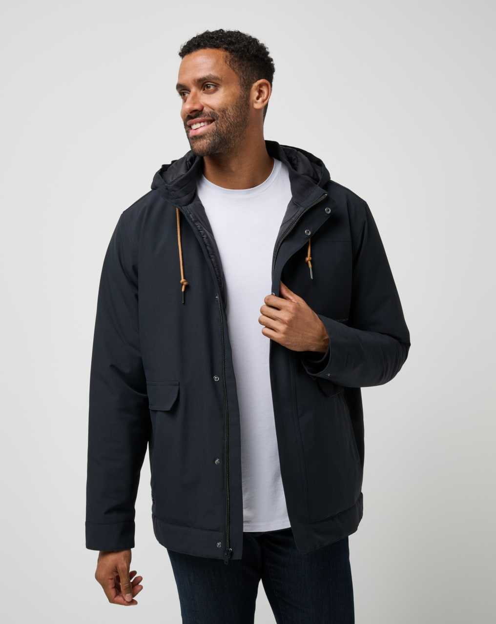 Travis Mathew Mountain Pass Jacket Black | UTMVSLG-07