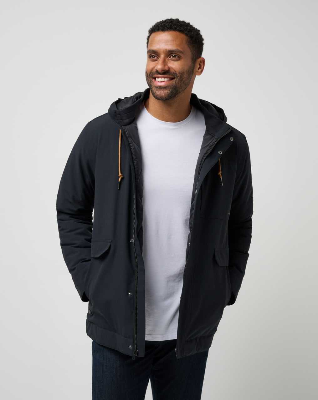 Travis Mathew Mountain Pass Jacket Black | UTMVSLG-07